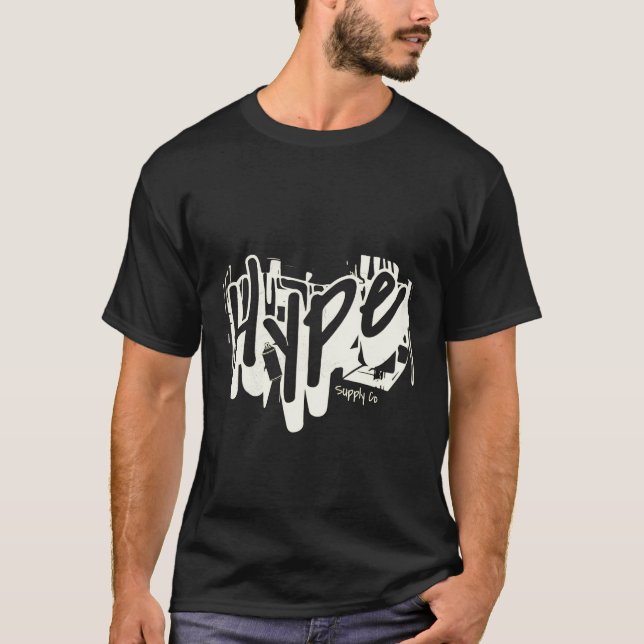 Conception de T-Shirt de Typographie Streetwear Gr (Devant)