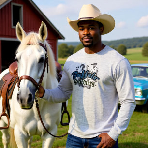Conception de T-shirt des Soldats de Buffalo Bleu 