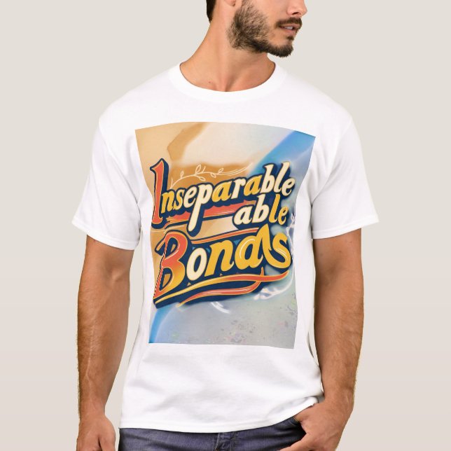 Conception de T-shirt d'obligations inséparables ( (Devant)