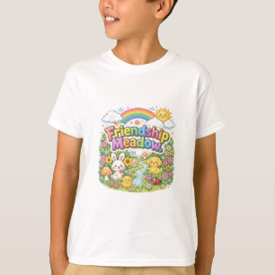 Conception de T-Shirt Graphique Coloré Prairie de