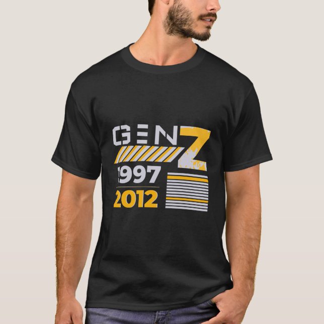 Conception de T-Shirt Graphique Génération Z 1997  (Devant)