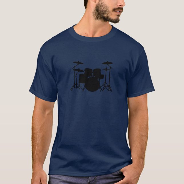 Conception de T-Shirt Graphique Silhouette de Batt (Devant)