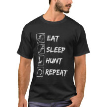 CONCEPTION DE T-SHIRT HUMORISTIQUE MANGER, DORMIR,