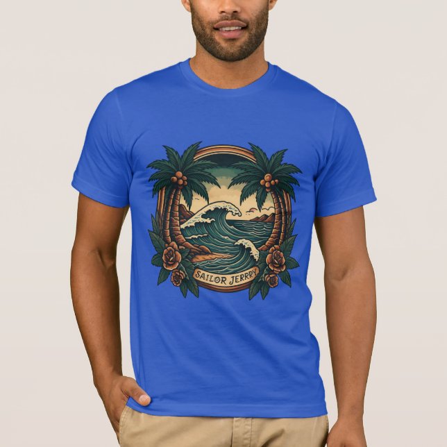 Conception de T-Shirt inspirée du navigateur Jerry (Devant)