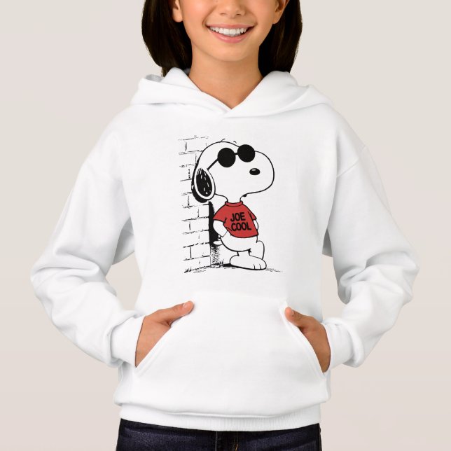 Conception de T-Shirt Joe Cool Snoopy | Dessin Ani (Devant)