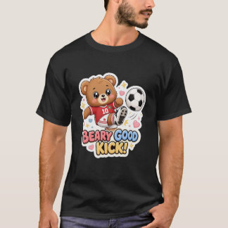 Conception de T-Shirt Joueur de Football Ourson Mi