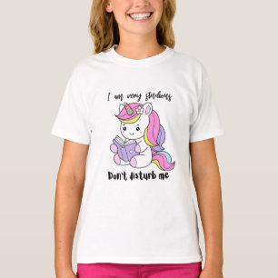 Conception de t-shirt licorne mignonne