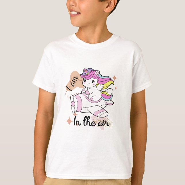 Conception de t-shirt licorne pour enfants  (Devant)