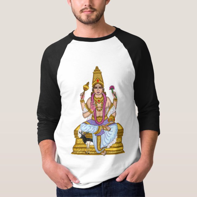 Conception de T-shirt Lord Chandra Dev (Devant)