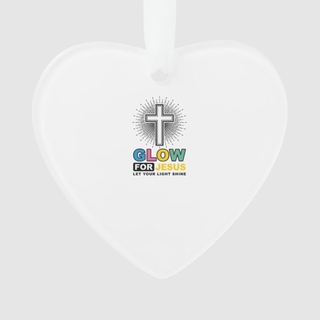 Conception de t-shirt lumineux de croix chrétienne (devant)