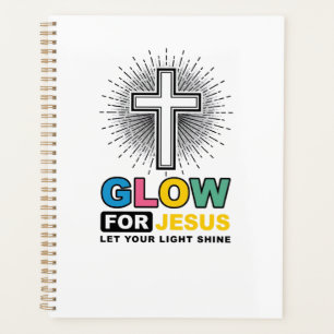 Conception de t-shirt lumineux de croix chrétienne
