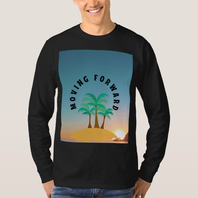 Conception de t-shirt Moving Forward  (Devant)