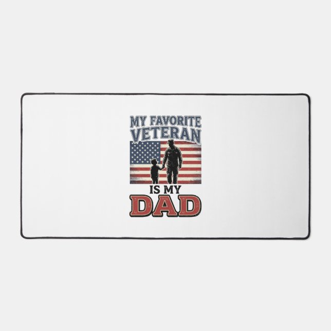 Conception de t-shirt patriotique Mon père est mon (Recto)