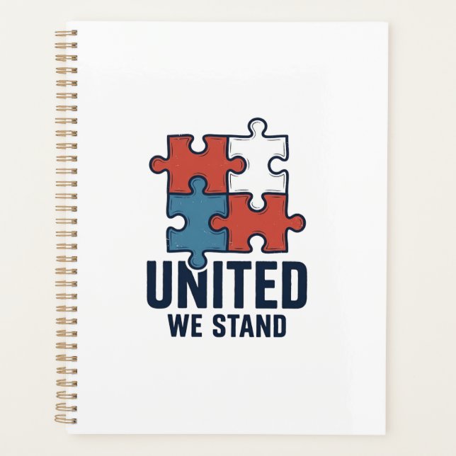 Conception de T-shirt patriotique pièce de puzzle  (Devant)