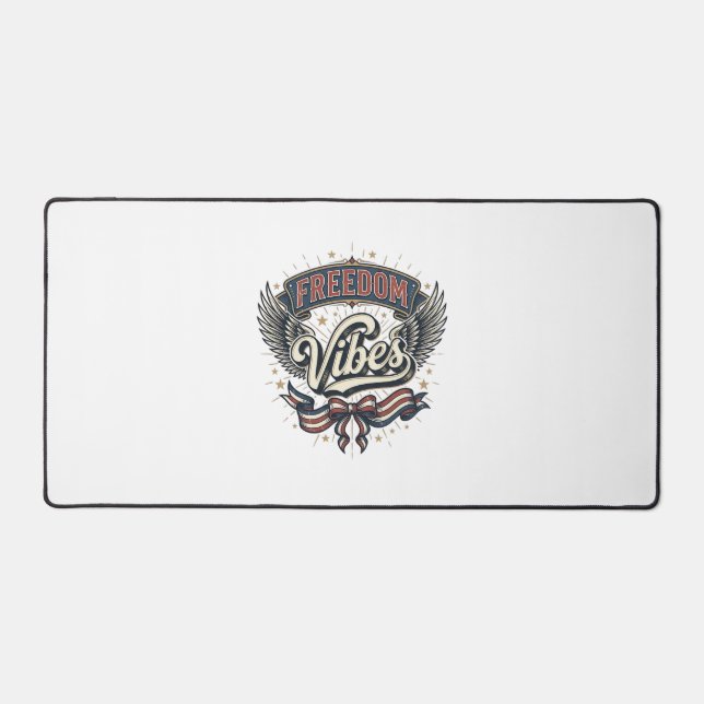 Conception de T-Shirt Patriotique Vintage Vibes de (Recto)