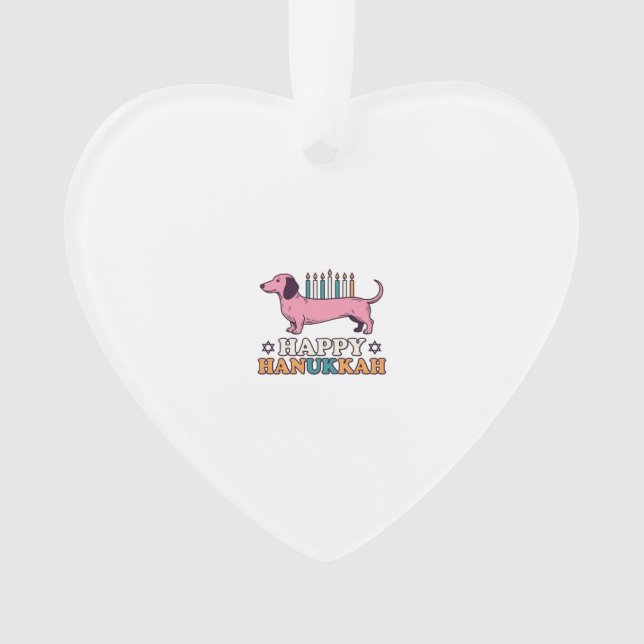 Conception de T-shirt pour chien avec Menorah de D (devant)