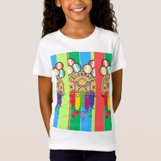 Conception de t-shirt pour enfants à manches court