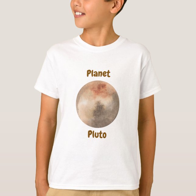 Conception de t-shirt pour enfants avec noms de pl (Devant)