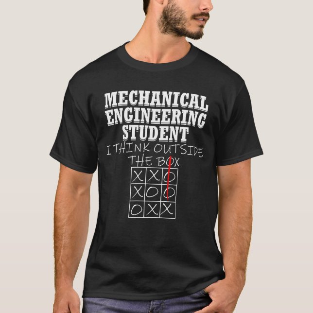 Conception de T-shirt pour étudiant en INGÉNIERIE  (Devant)