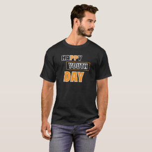 Conception de T-Shirt pour la Journée de la Jeunes