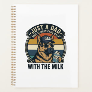 Conception de T-shirt rétro lait drôle de père She