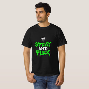 Conception de T-Shirt Streetwear Graffiti Spray et