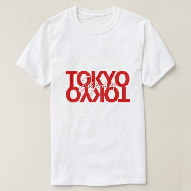conception de t-shirt Tokyo tgshirt  (Design devant)