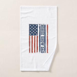 Conception de T-shirt vintage avec drapeau américa