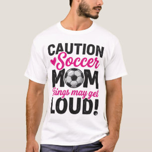 Conception de t-shirt vintage bruyant Maman de foo
