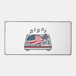 Conception de T-shirt vintage de musique de platin