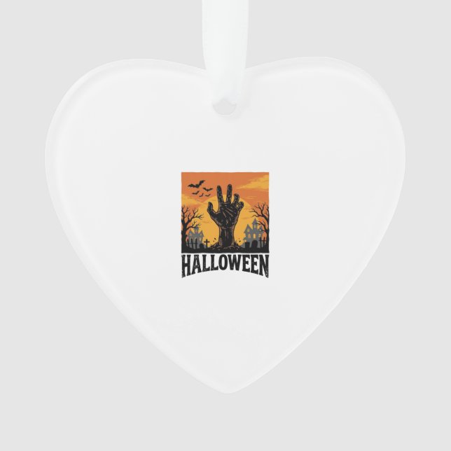 Conception de T-shirt Vintage Halloween Cimetière  (devant)