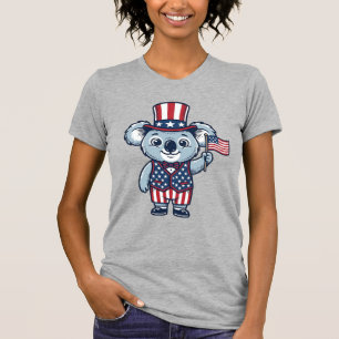 Conception de t-shirt vintage vecteur koala patrio