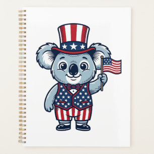 Conception de t-shirt vintage vecteur koala patrio