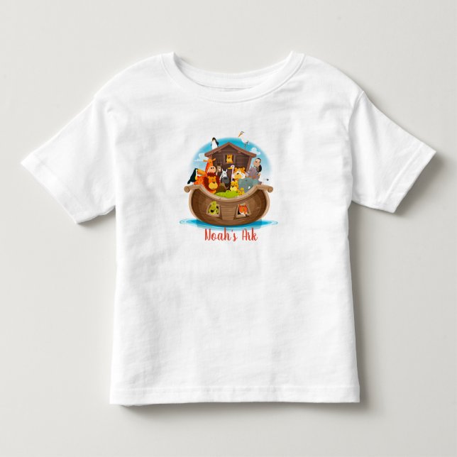Conception de T-Shirts 2 - L'Arche de Noé (Devant)