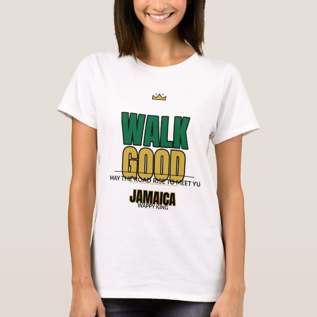 Conception de T-shirts de luxe jamaïcains  (Devant)