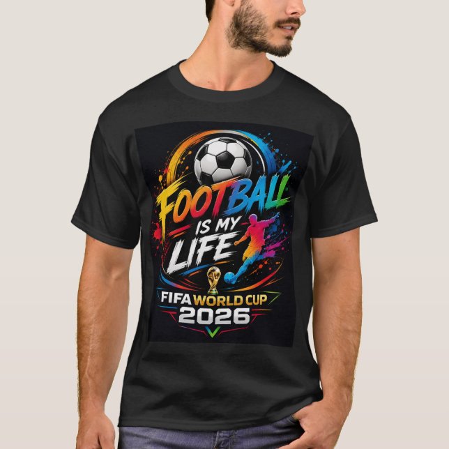 CONCEPTION DE T-SHIRTS POUR LA COUPE DU MONDE FIFA (Devant)