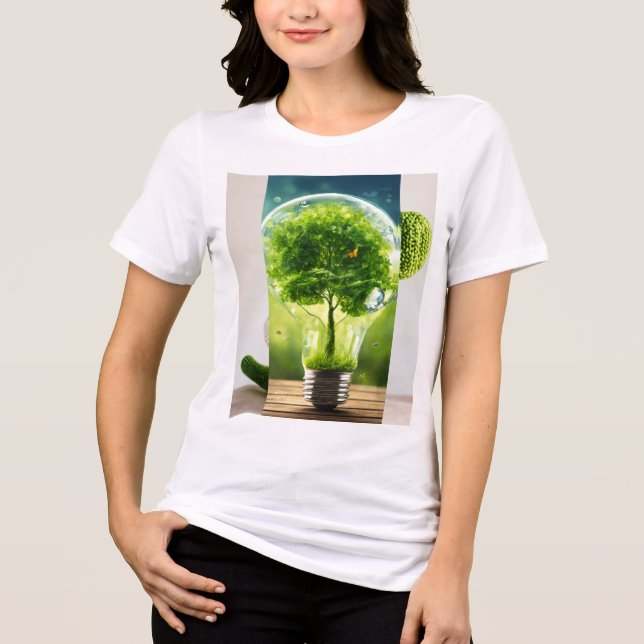 Conception de T-shirts pour un mode de vie durable (Recto)