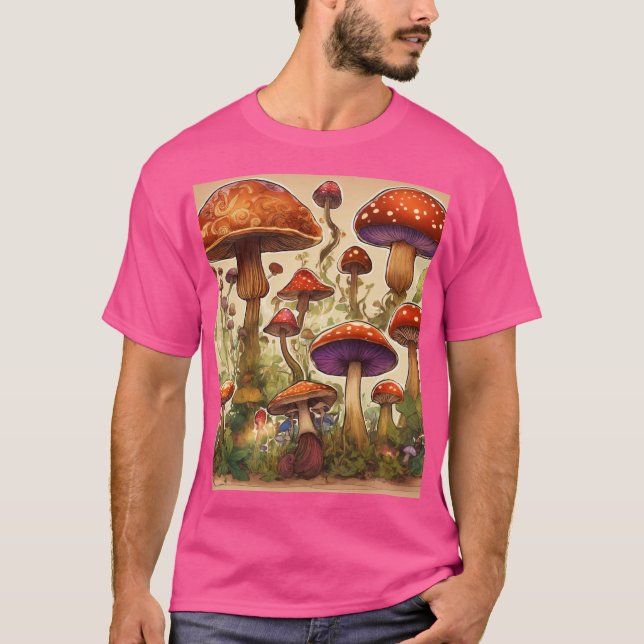 Conception de t-shirts Surreal Nature's Embrace  (Devant)