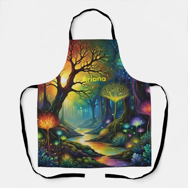 Conception de tablier de forêt magique (Recto)
