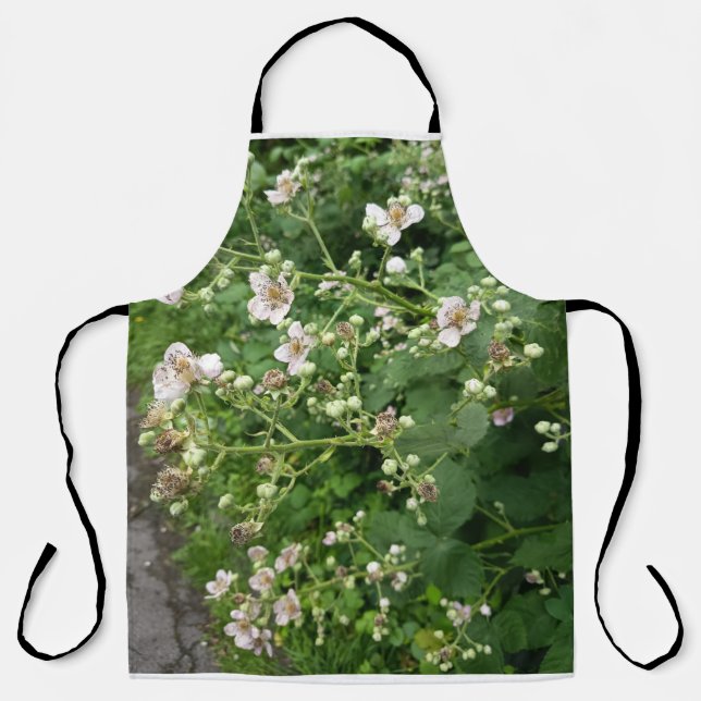 Conception de tablier de jardin de fleurs sauvages (Recto)