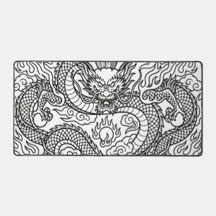 Conception de tapis de souris en ligne art Dragon