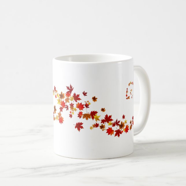 Conception de tasse à café 2 - Collection d'automn (Devant droit)
