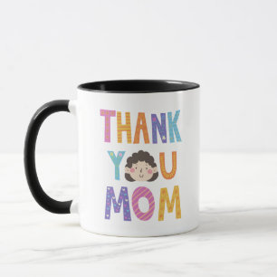 Conception de tasse à café "Merci Maman" Très Si