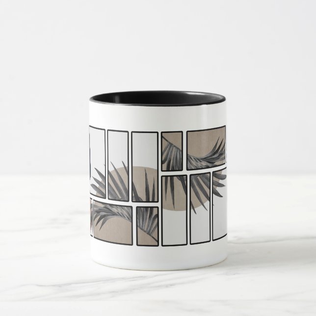 Conception de tasse abstraite (Centre)