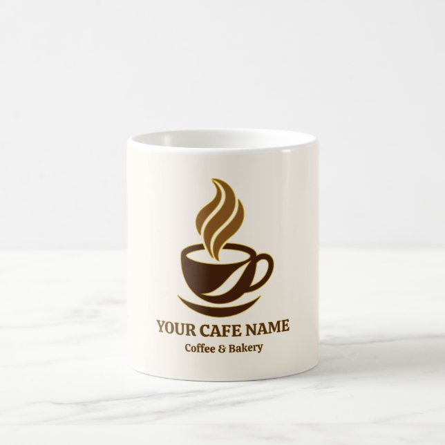 Conception de tasse de café ouverture de café modi (Centre)