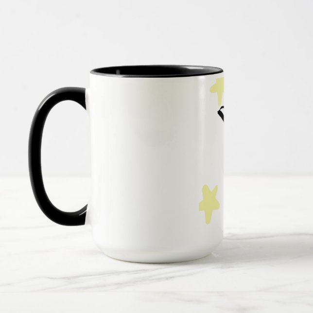 Conception de tasse Maman de chien mignon  (Gauche)