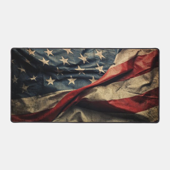 Conception de tissu agitant le drapeau américain (Recto)
