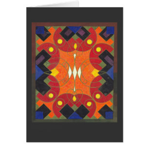 Conception de tissu d'art déco - couleurs