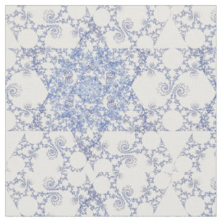 Conception de tissu de flocon de neige d'étoile de