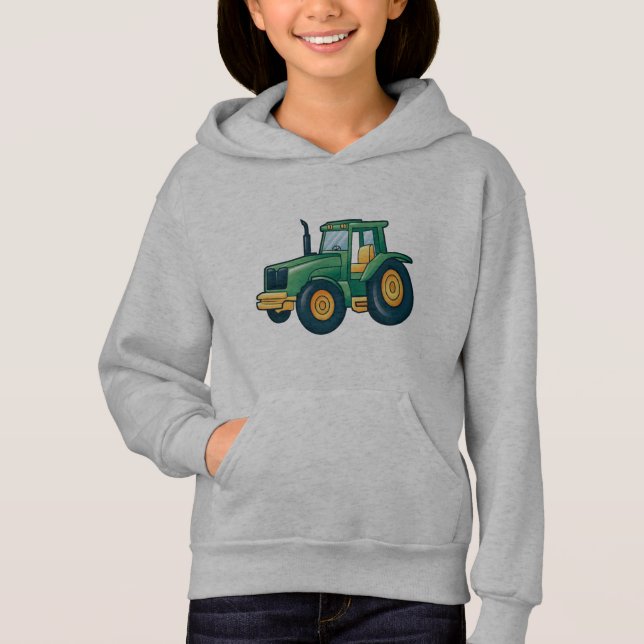 Conception de tracteur de dessin animé (Devant)